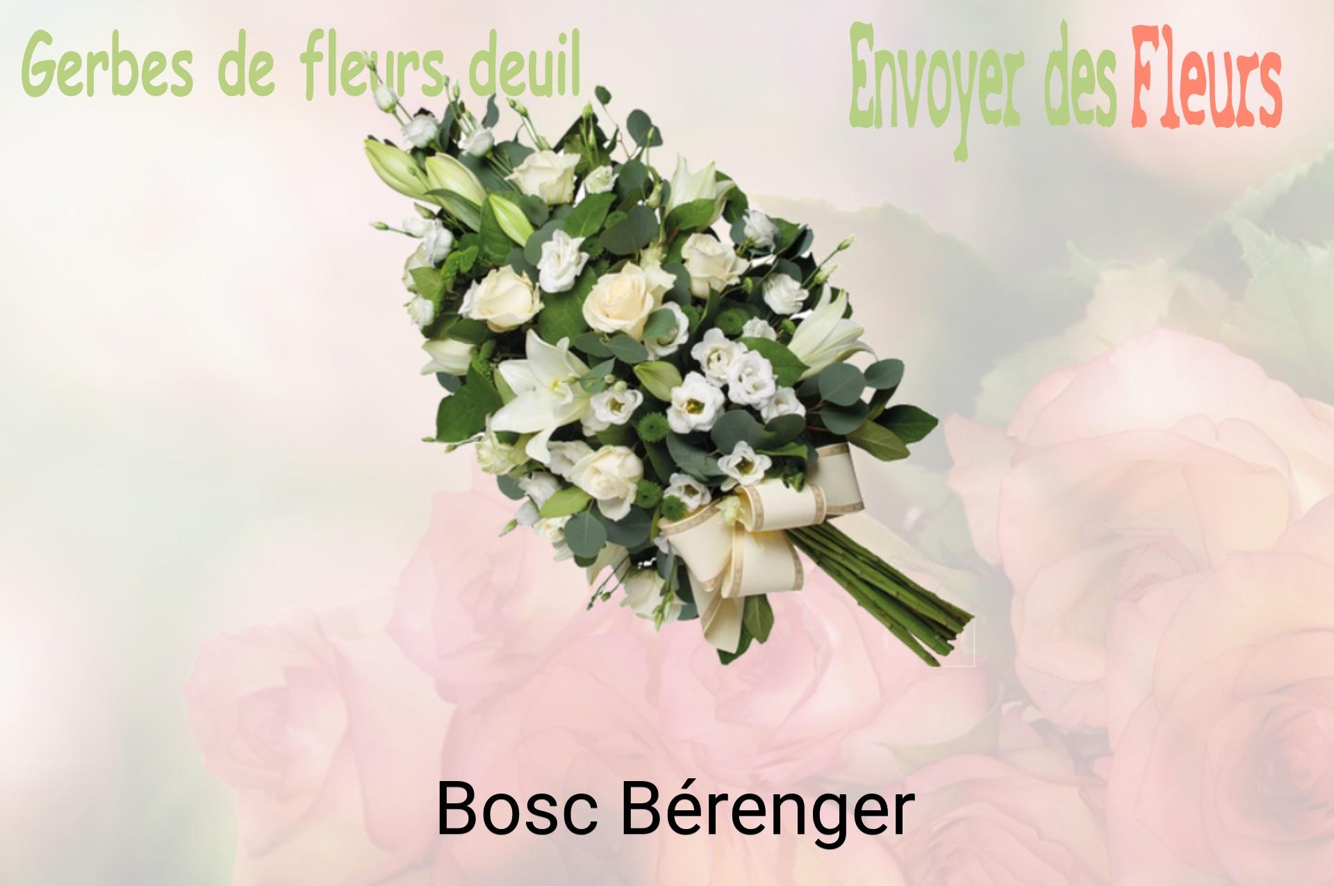 Gerbe de fleurs de deuil livrée à Bosc-Bérenger